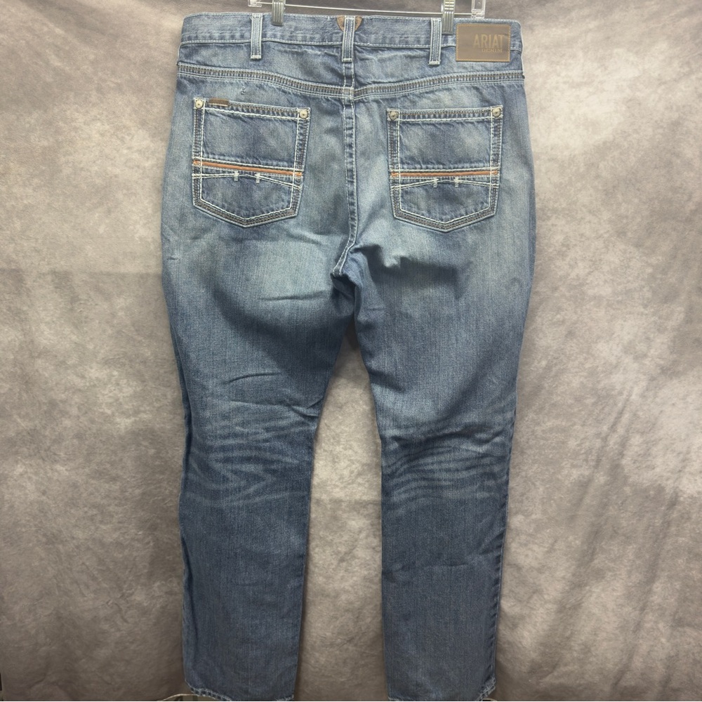 Ariat Relaxed Boot Cut M4 Denim Jeans Men’s Size 40/36 - Picture 2 of 5
